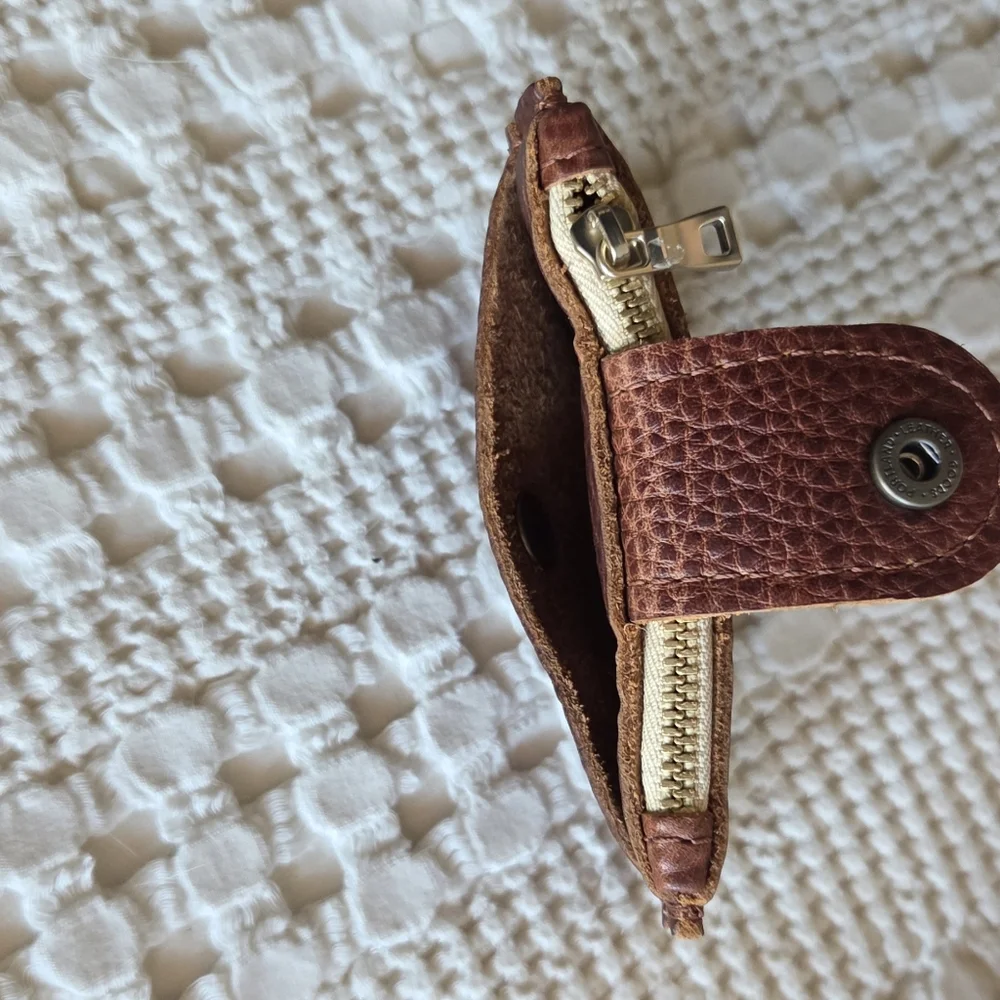 Portland Leather Sabrina Wallet in Nutmeg
